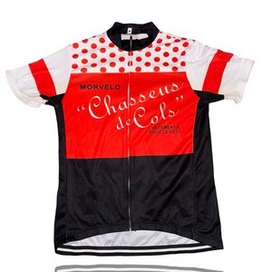Morvelo Men’s Chasseur De Cols Series Cycling Jersey: Adult Medium
